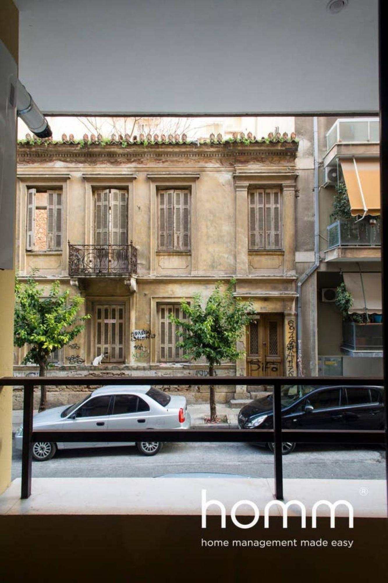 Unique Urban Homm Studio In Piraeus, Alkiviadou Pireu Exterior foto